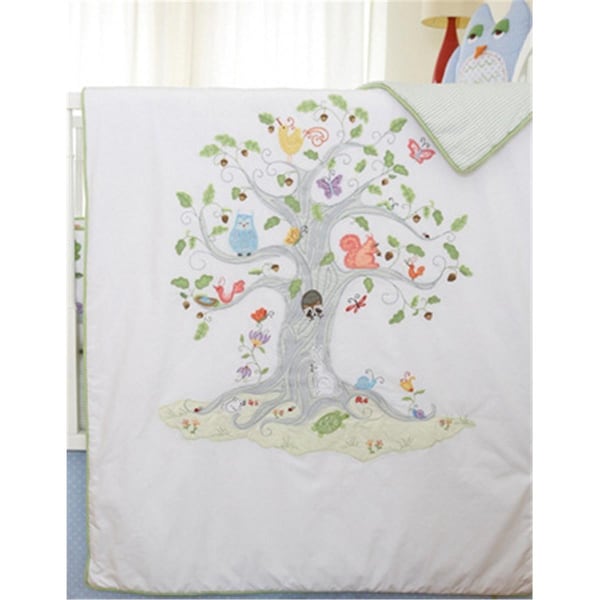 Little Acorn Wishing tree coverlet - S11B02