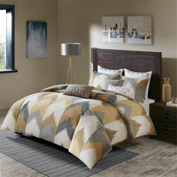 Ink Plus Ivy Kids INK Plus IVY II10-786 Alpine Comforter Mini Set - Yellow; King & California King Size - II10-786