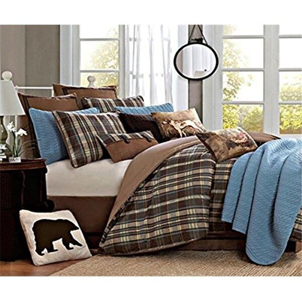 Woolrich Woolrich WR10-079 Hadley Plaid Comforter Set - Twin; Multicolor - WR10-079