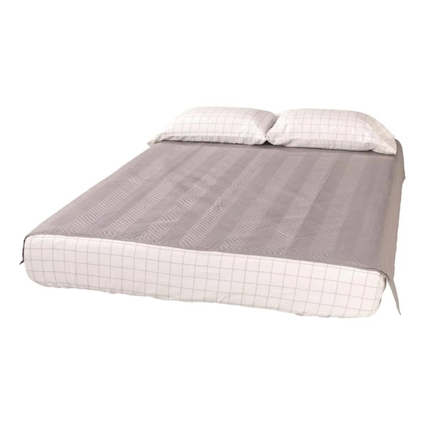 Lippert Lippert Components M6V-2022107820 Thomas Payne Microfiber 3-in-1 Bedding Set - Grey - Size Queen - M6V_2022107820