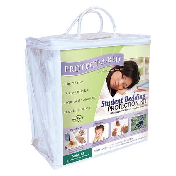 Protect-A-Bed Student Bedding Protection Kit, Twin XL - KSP02S09