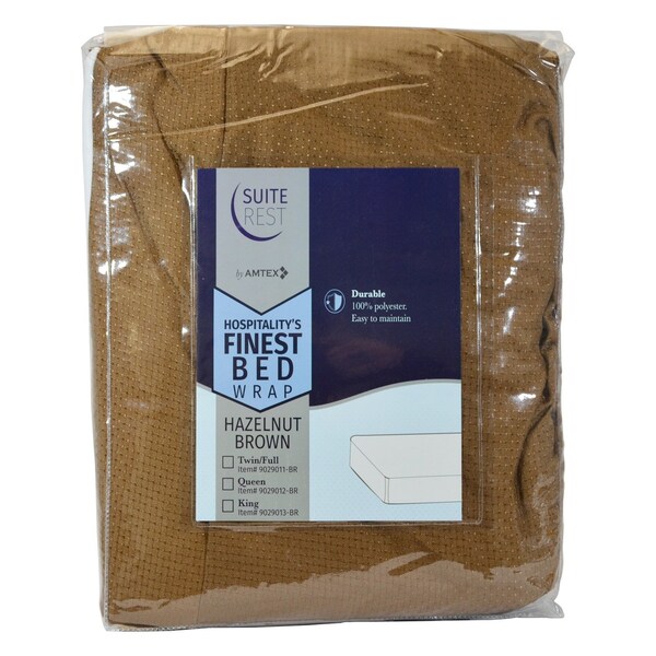 Sino Talent International Box Spring Cover Easy Ft, Hazelnut Qn 60 - 9029012-BR