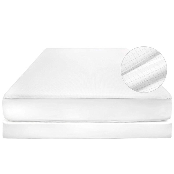 Westex Sleep Solutions by Carbon-Infused Waterproof Mattress Protector, White - King Size - 733398