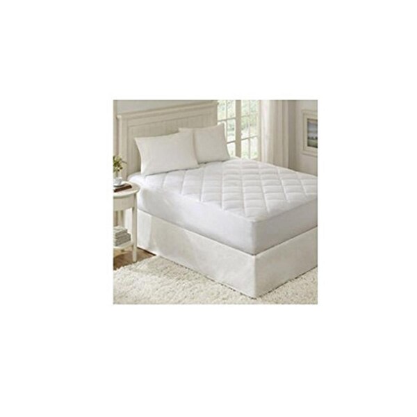 Madison Park Quiet Nights - Waterproof Mattress Pad, Queen - White - BASI16-0034