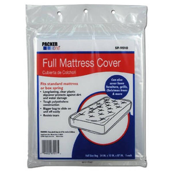Schwarz Supply SP-9010 54 x 10 x 86 in. Packer One Full Mattress Cover - SC574600