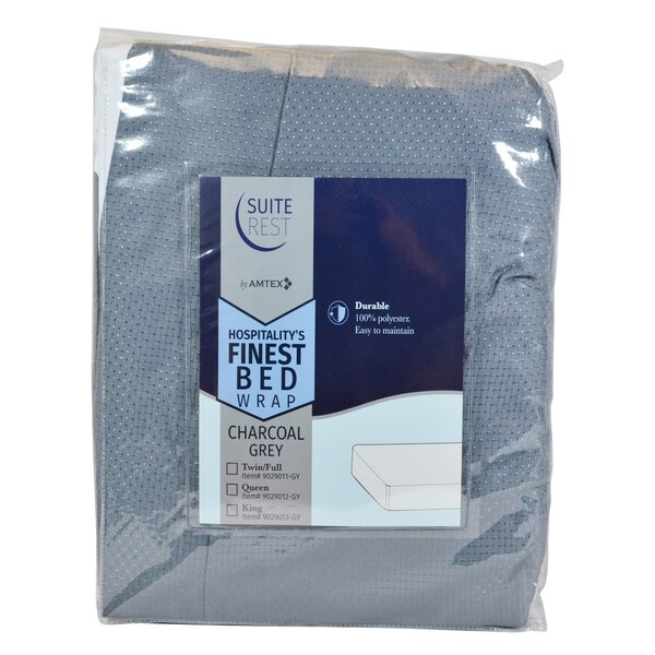 Infiniti Box Spring Cover Easy Ft, Charcoal Qn 60 - 9029012-GY