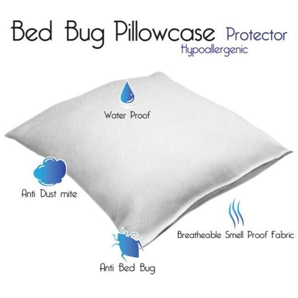 Remedy Remedy Cotton Bed Bug and Dust Mite Pillow Protector - King - 64-00001-PC-K