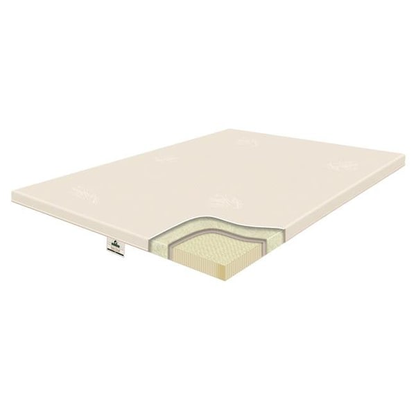 Innomax Innomax 2-64-2T-6 2.5 in. Origins Natural Latex Pillow Topper; King Size - 2-64-2T-6