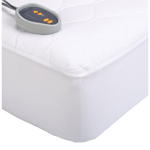 Beautyrest Blend Heated Mattress Pad - Full, White - BR55-0199
