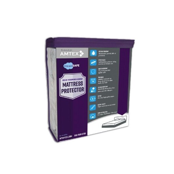 Dream Safe DrmSafe Mattrss Prtectr w Zip 78x80x105 - 1610335
