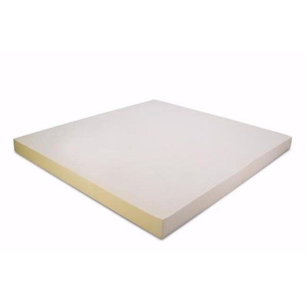Memory Foam Solutions Memory Foam Solutions UBSMSC94E Expanda Mattress Pad Cover 4 in. Thick California King Size 3 lbs Density Visco Elastic Memory Foam Mattress Pad Bed Topper - UBSMSC94E