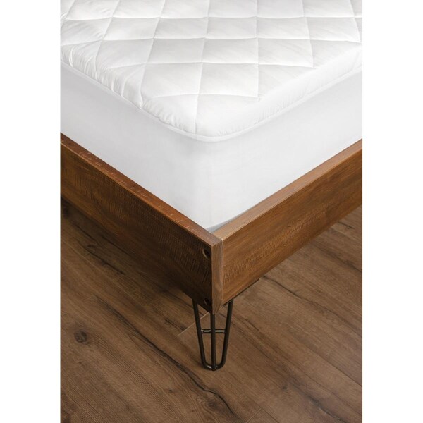 Signature Home Basics Polyester Mattress Pad for Queen Size Bed - UNB-500-1171