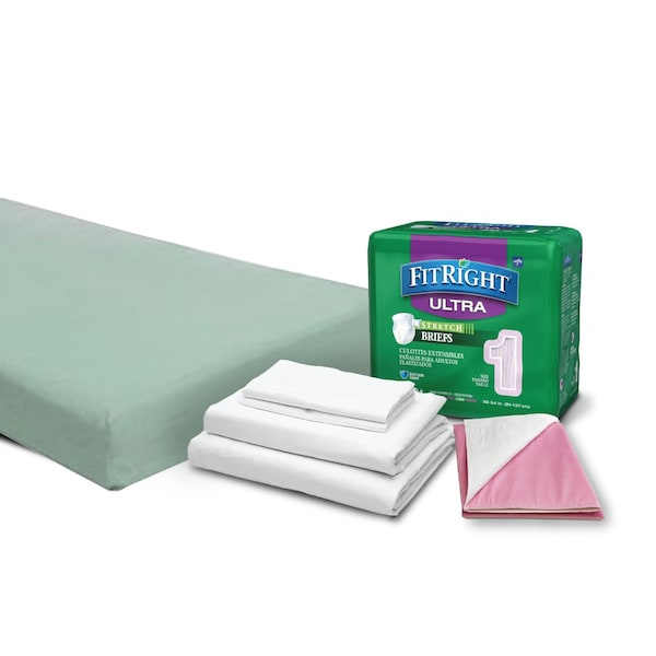 Medmattress.Com FitRight Mattress Cover Package - Twin, XL(60"-70"), 8" Depth - INCON-SET-CVR-36768-XL