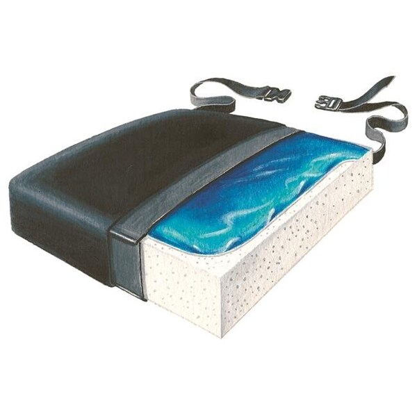 Skil-Care Skil-Care 751014 20 x 18 in. Gel-Foam Vinyl Cushion with LSI Cover - 751014