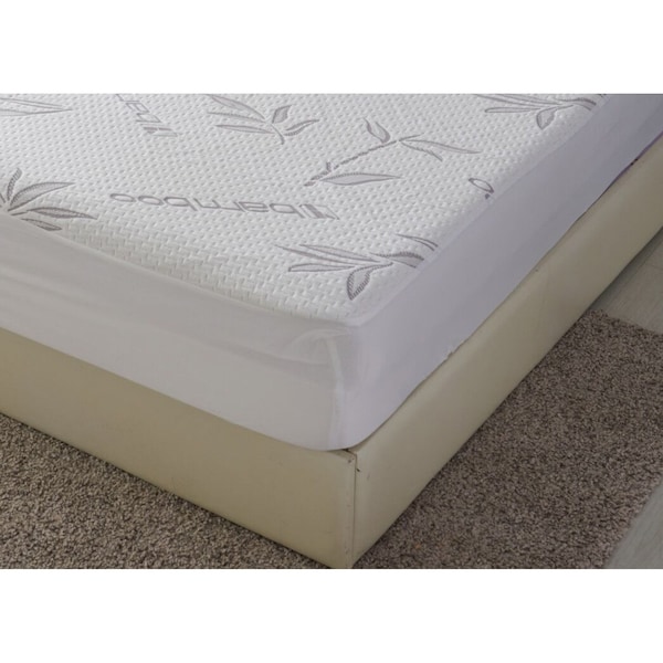 Elegant Comfort Bamboo Waterproof Mattress Protector - Cal King - BAMPADCK