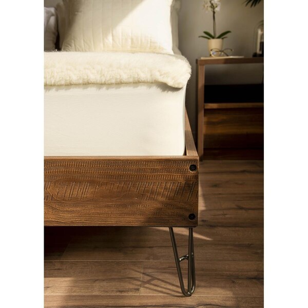 Kd Gabinetes Comfort Wool Mattress Pad for Double Bed - KD1708707