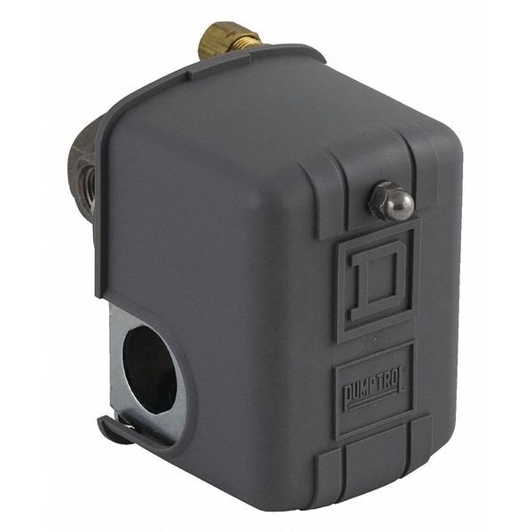 Interruptor de presión Telemecanique Sensores, (4) Puertos, 1/4 de pulgada FNPS, DPST, 60 a 200 psi, Acción Estándar - 9013FHG54J59X.