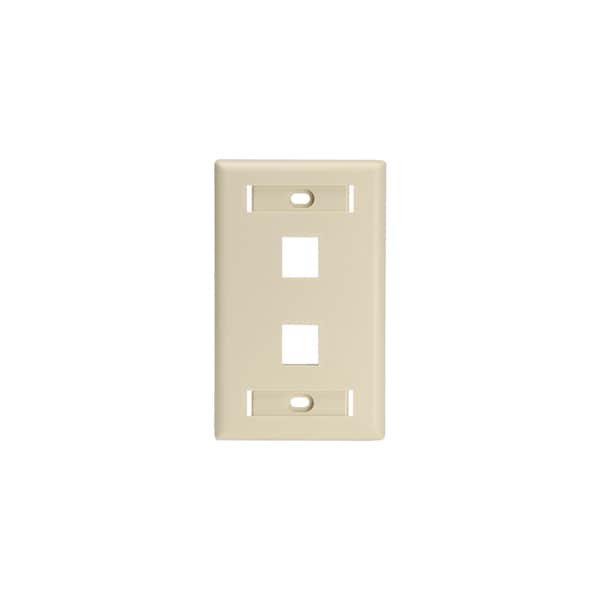 Leviton Number of Gangs: 1 ABS, Ivory - 42080-2IL