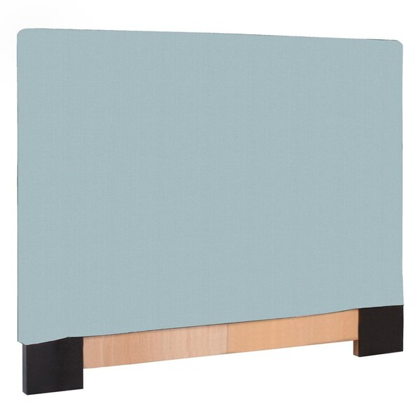 Howard Elliott Twin Headboard Textured solid sterling Breeze Cover Only - 122-200
