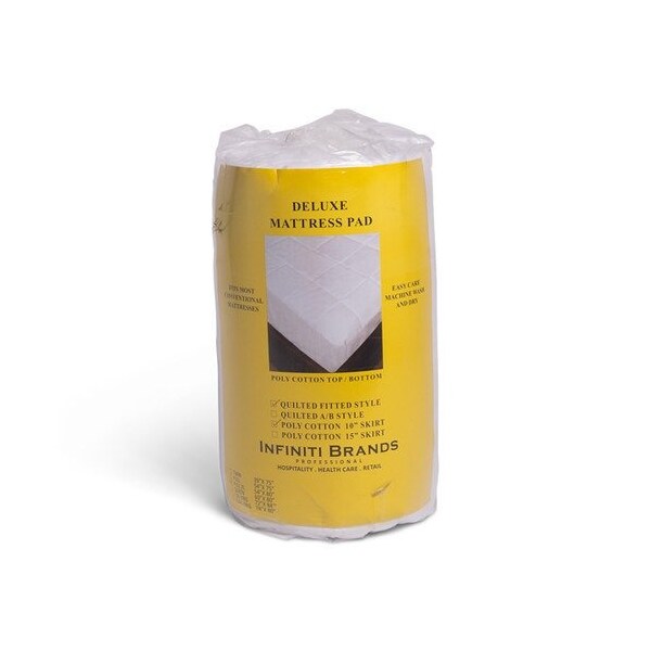 Infiniti Mattress Pad Polycotton, Ekg 78X80X10 Ft - 1513240