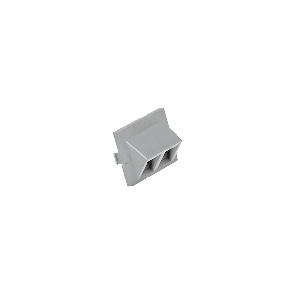 Leviton WALLPLATES MOS 2PORT 1.5U ANG GY - 41294-2QG
