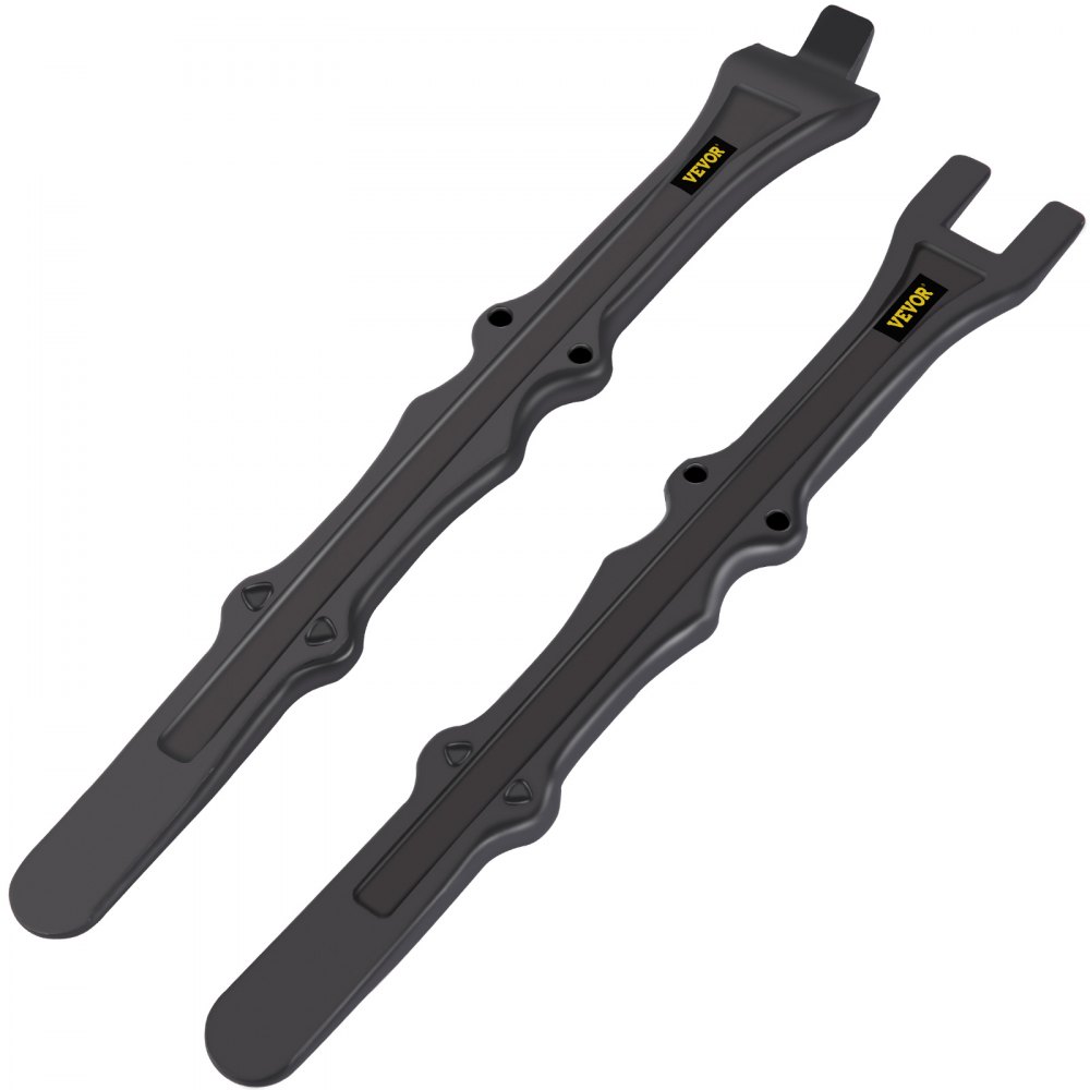 VEVOR Tire Changing Tool, 16 Inch Tire Iron Set, 2pcs Motorcycle Tire Irons, 40CR Steel Tire Bead Breaker, Black Tire Changing Spoons, Rust Proof Motorcycle Tire Spoons, Tire Levers For Bile Tires - QBYC162PCQBEH69TOV0