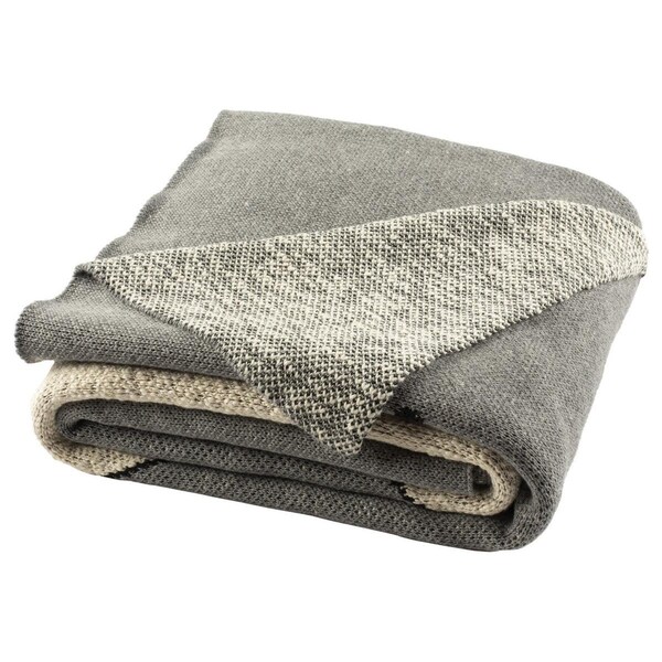 Safavieh 32 x 40 in. Ella Blanket, Grey - BBY1006A-3240
