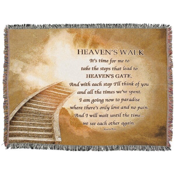 Dicksons Unisex Heavens Walk Cotton Throw Blanket, Multi Color - One Size - EFAB01