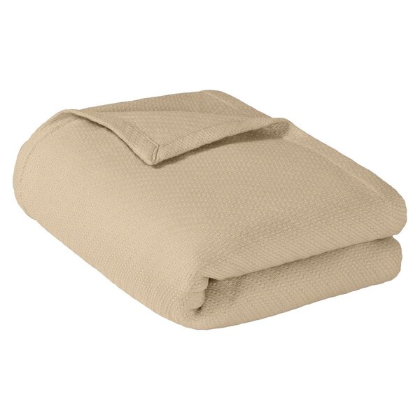 Madison Park Premier Comfort Liquid Cotton Blanket, King - Linen - BL51N-0677