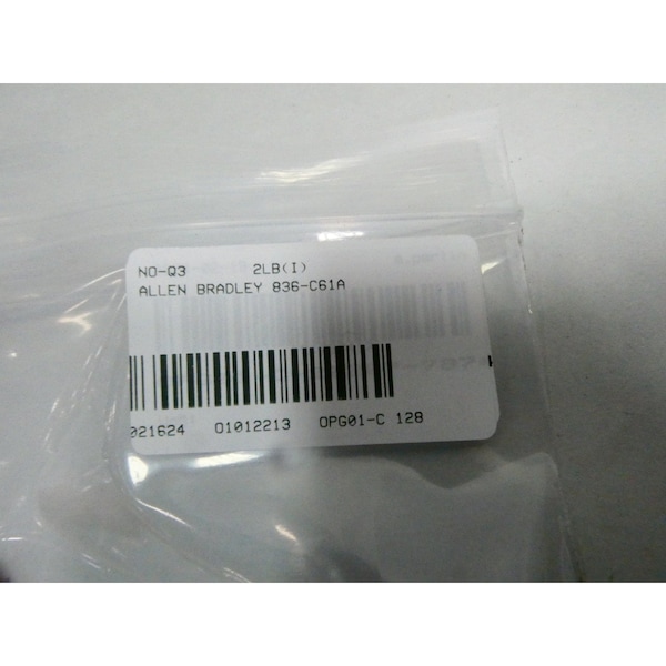 Interruptor de presión Allen Bradley CONTROL 1/4IN 65PSI 125V-AC - 836-C61A