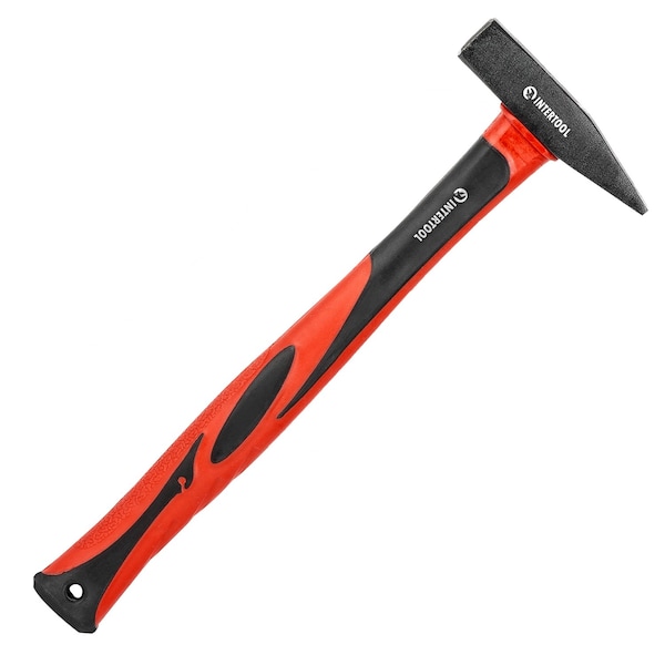 Intertool Cross Peen Hammer, 10.5 oz., 11 in. Fiberglass Handle - HT08-0203