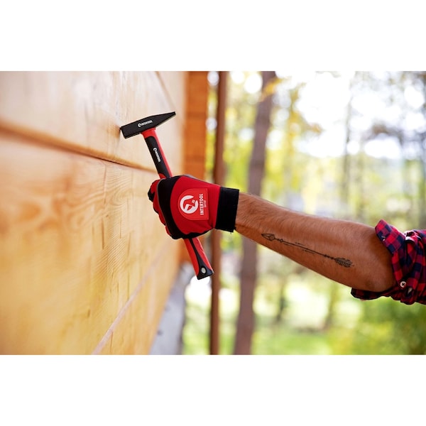 Intertool Cross Peen Hammer, 10.5 oz., 11 in. Fiberglass Handle - HT08-0203