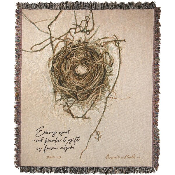 H2H 50 x 60 in. Every Good & Perfect Gift-Tapestry Throw - H23322518