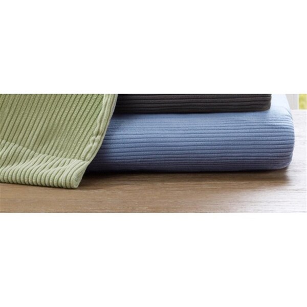 Beautyrest Electric Micro Fleece Heated Blanket, Blue - Twin - BR54-0183