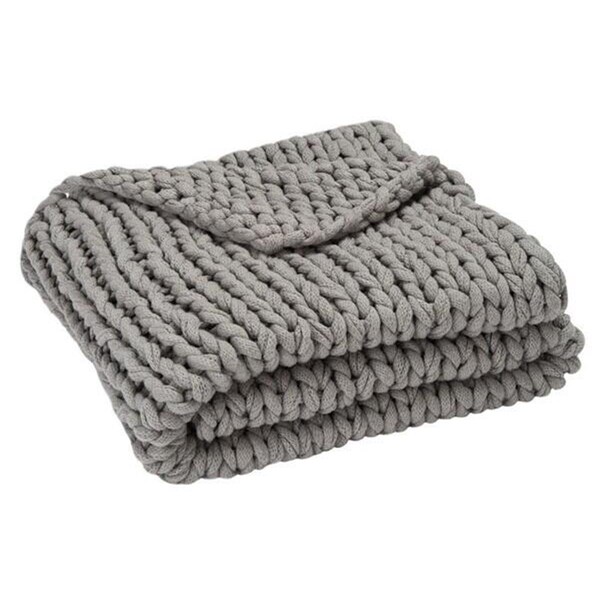 Safavieh Adalina Throw Blankets, Grey - THR232B-5060
