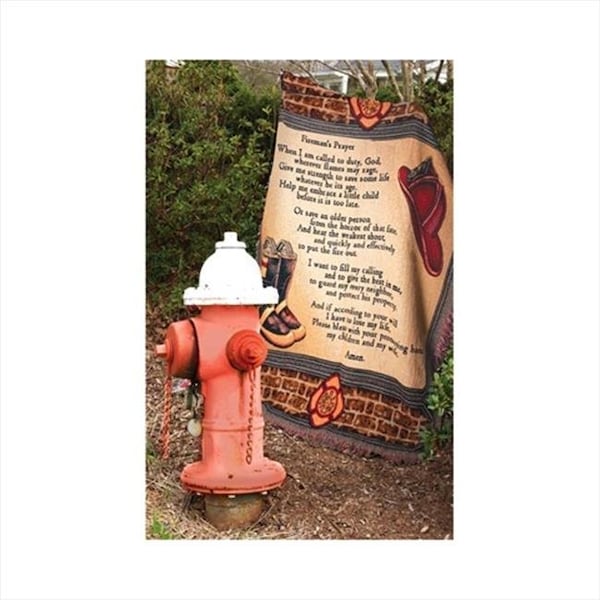 Manual Woodworkers & Weavers Manual Woodworkers and Weavers ATAFUP All Fired Up Tapestry Throw Blanket Fashionable Jacquard Woven 50 X 60 in. - ATAFUP