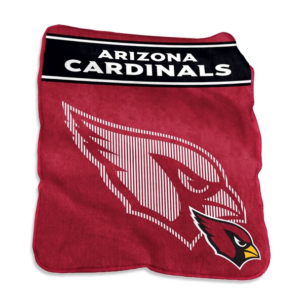 Logo Brands Arizona Cardinals 60x80 Raschel Throw - 601-26X