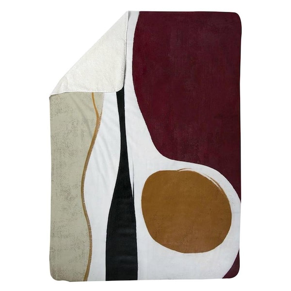 Kd Cuna 60 x 80 in. Multiform-Sherpa Fleece Blanket - KD2789744