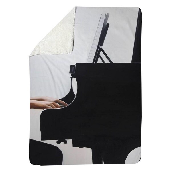 Kd Cuna 60 x 80 in. Melody-Sherpa Fleece Blanket - KD2785806