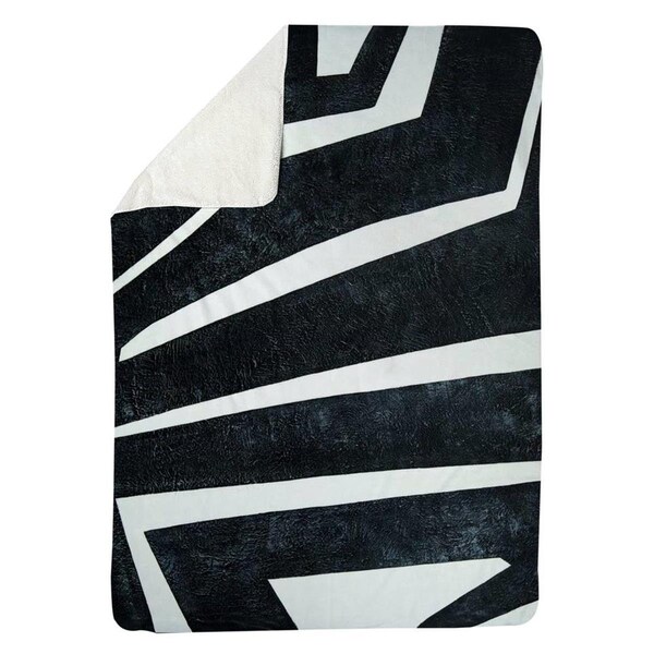 Kd Cuna 60 x 80 in. Labyrinth-Sherpa Fleece Blanket - KD2788557