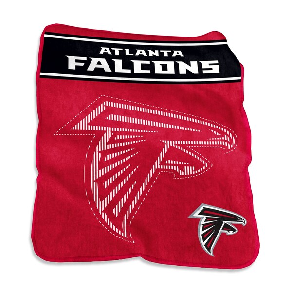 Logo Brands Atlanta Falcons 60x80 Raschel Throw - 602-26X