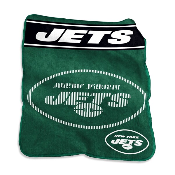 Logo Brands New York Jets 60x80 Raschel Throw - 622-26X