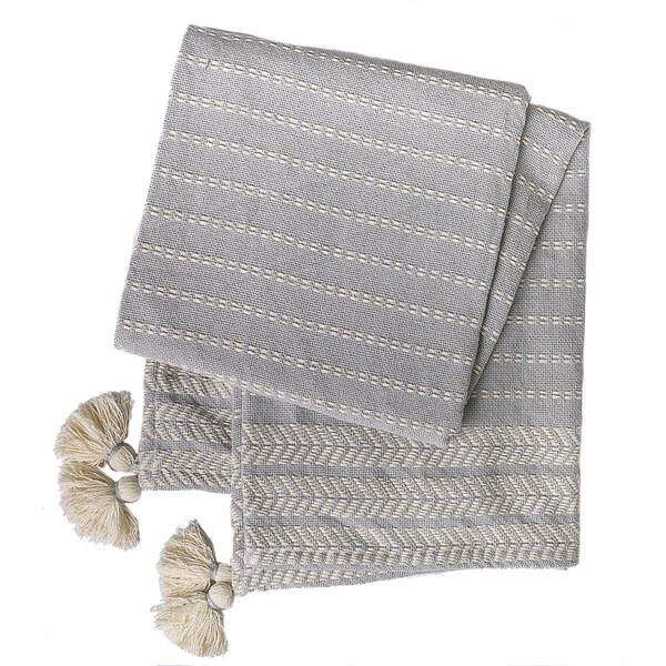 Peking Handicraft 50 x 60 in. Gideon Fog Throw Blanket - 21PK978C5060