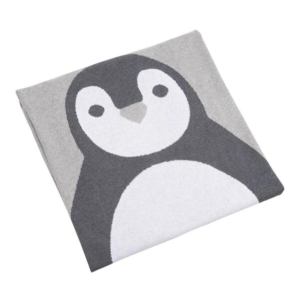 Safavieh 32 x 40 in. Olly Blanket, Grey & White - BBY1001A-3240