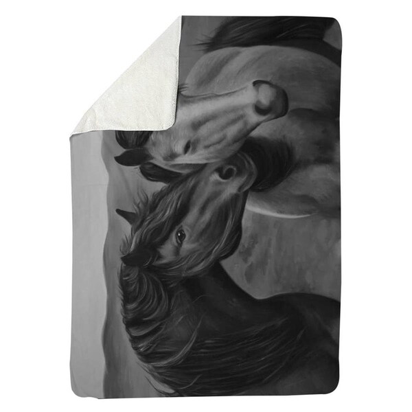 Kd Cuna 60 x 80 in. Tenderness-Sherpa Fleece Blanket - KD2788507