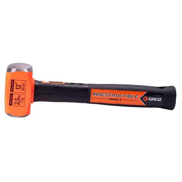 Groz Indestructible Club Hammer, 2.5 lb., 12" - 34500