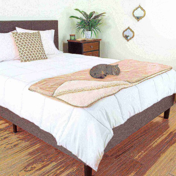Pet Adobe Pet Adobe Waterproof 50x60in Pet Throw Blanket, Pink - 696639YMA