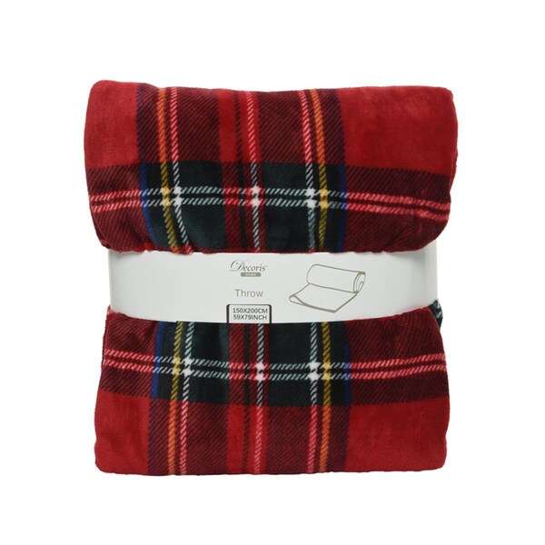 Betterbeds Checked Throw Blanket, Multi Color, 6PK - BE3311714
