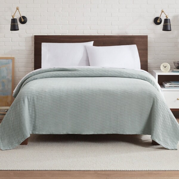 Monarch Brands Aston & Arden Tencel Blanket - King, Light Grey - P-BKT-TNC-KG-LG