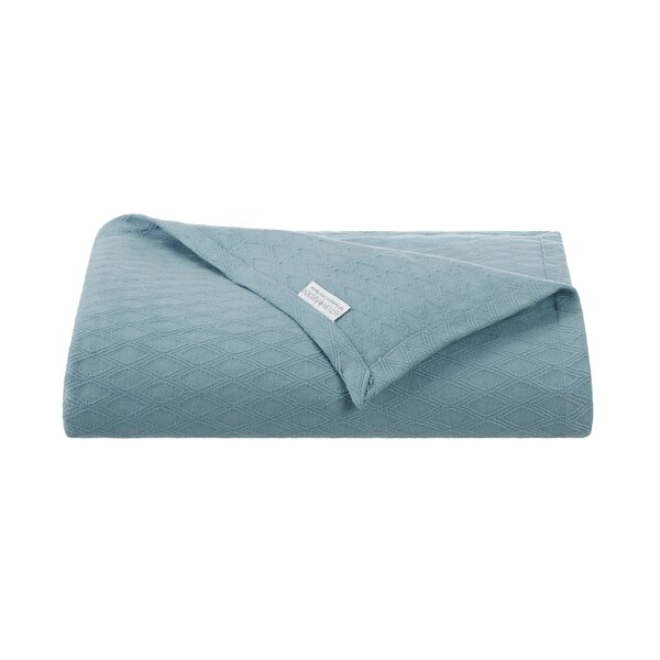 Monarch Brands Aston & Arden Tencel Throw Blanket - Teal - P-THROW-TNC-TL
